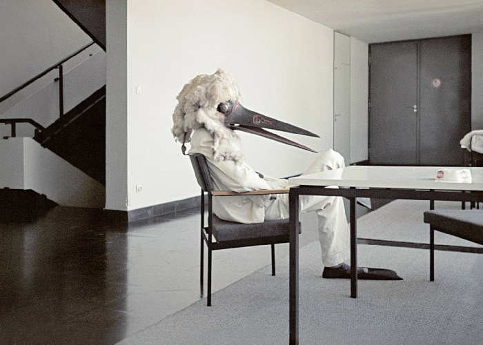 Lothar Baumgarten / Michael Oppitz, Der Rabe und der Kojote [The Raven and the Coyote], 1974. Unrealised film project. Photo: Lothar Baumgarten. © VG Bild-Kunst Bonn, 2018. 