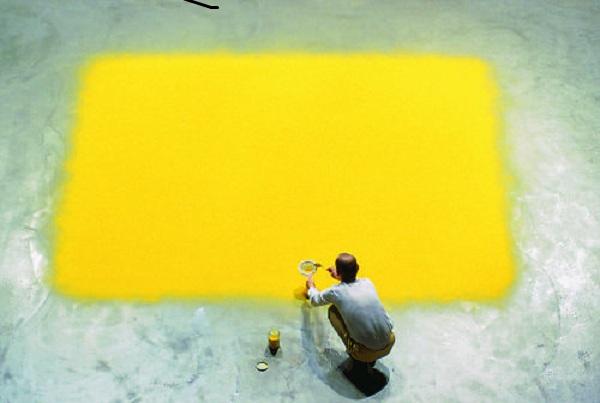 Wolfgang Laib, Pollen from Hazelnut, 2002 © Wolfgang Laib