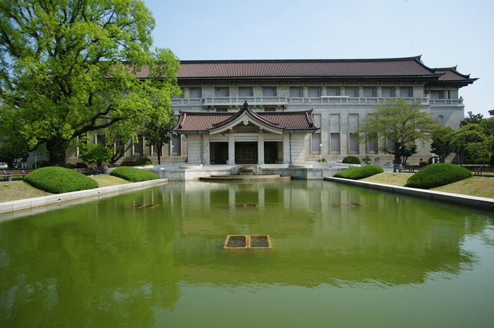 Exterior of the Tokyo National Museum, Japanese Gallery (Honkan) 