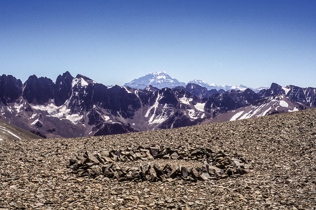 Richard Long, Aconcagua Circle, 2012. Courtesy of Richard Long. © Richard Long