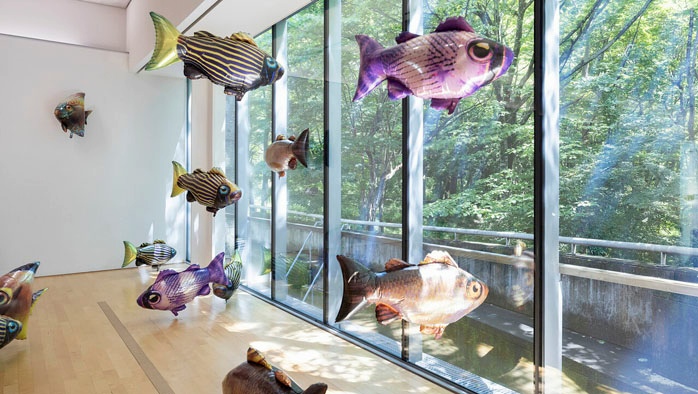 Philippe Parreno, My Room Is Another Fish Bowl, 2024. Collection of Pola Museum of Art. Installation view: Pola Museum of Art, Hakone, Japan, 2024. Photo: © Andrea Rossetti. 