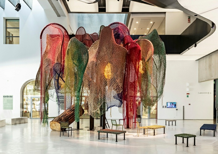 View of Nacho Carbonell. Memory, in practice, 2025. ENRATE program, MAXXI—National Museum of 21st Century Arts, Rome, 2025. © Guido Caltabiano. Courtesy of Fondazione MAXXI. 