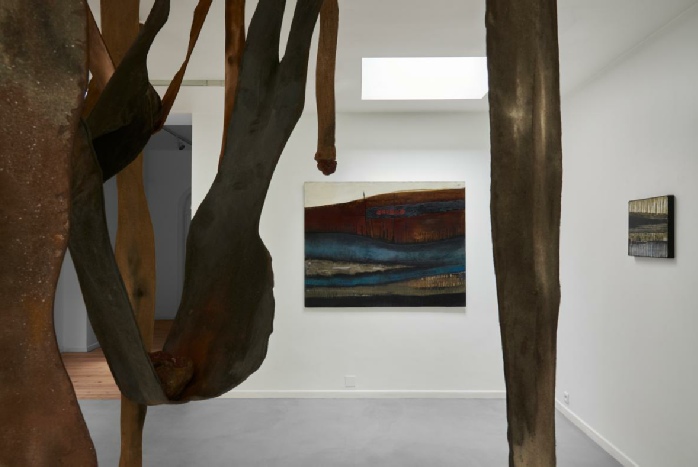 Walter Leblanc,  composition abstraite, 1958